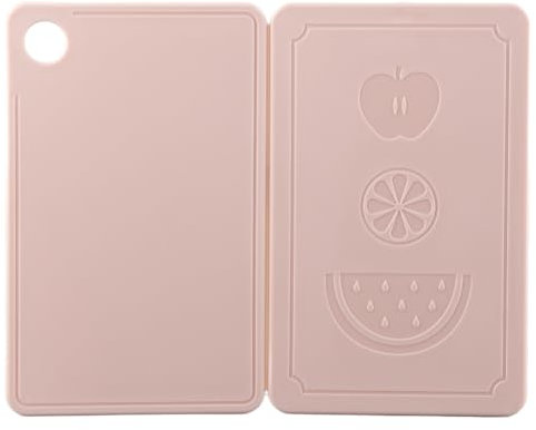 Camping-Schneidebrett Faltbares Schneidebrett, Schneidebrett, Klappbares Camping-Schneidebrett, PP Schneidebrett Faltbares Schneidebrett Rutschfestes Hackbrett Küchenzubehör Pink