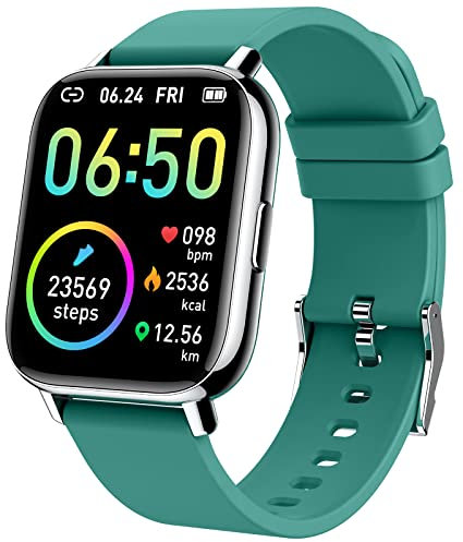 Smart Watch, Fitness Tracker 1.69 Touch Screen Fitness Watch with Heart Rate Sleep Monitor, Step Counter Smart Watch for Men Women Activity Trackers IP68 Waterproof Smartwatch Sports for iOS Android