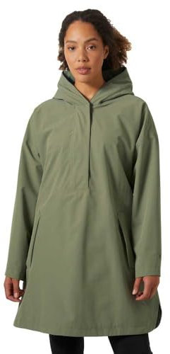 Helly-Hansen Damen Lilja Poncho mit Gürtel, 421 Lav Green