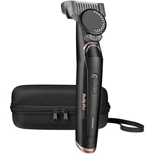 Tondeuse Barbe - BaByliss - T885E - Tondeuse barbe Beard Pro pour un confort d'utilisation, 24 hauteurs de coupe de 0,5 a 12 mm