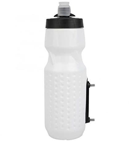 PiurUf Bicycle Water Bottle 710cc Bicycle Water Bottle Mountain Bike Magnetic Outdoor Riding Bottle Large Volume Quick Pull Up Bottle for Cycling Bicycle Water Bottles (Size : White)