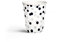 PAW - Bicchieri Carta (250 ml) I 10 Pezzi I Bicchieri Compleanno - Classico, Eleganza, Argento, Nero I Bicchieri Carta Colorati I Confetti