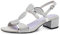 MARCO TOZZI Damen 2-28231-44 Sandalen, Silber, 39 EU