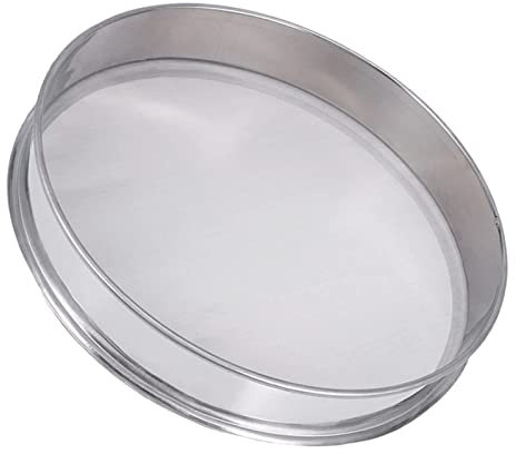 Extractor de polen de hierbas de acero inoxidable, colador de harina, colador de muestras de arroz, colador de semillas de sésamo, colador de harina de 150 puntos, colador apilable de acero inoxidable