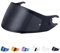 Visiere Casque pour Shark D Skwal D-Skwal 2 Spartan Carbon,Visière de Casque de Protection Contre Le Vent Moto,Lentille de Remplacement de Visière de Casque de Moto (Noir)