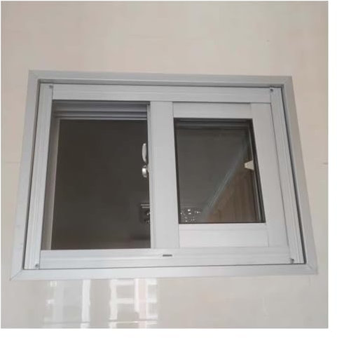 Genérico Ventanas pequeñas for sótano, Ventanas domésticas de Repuesto de Montaje Empotrado for baño/cobertizo/gallinero, Ventana corrediza Horizontal(60x50cm/23.6x19.7in)