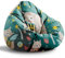 DreamRoots Sitzsack Kinder mit füllung - Sitzkissen Kinder Boden - Kinderzimmer Möbel - Sitzsäcke fürs kinderzimmer - Bean Bag M Dark Lama Mania