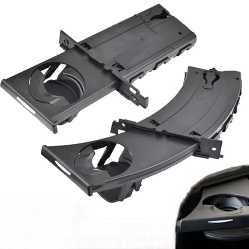 QEUEDAF 1pair, Porte Gobelet Avant Télescopique Porte Gobelet À Eau pour BMW E90 323I 325I 328I 330I 335D M3 51459173463 51459173469