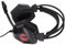 Juroupi Gaming Headset Noise Cancelling USB 3.5mm Interface Over Ear RGB Headphone with Microphone for PC LaptopBlack Blue (Black Red)