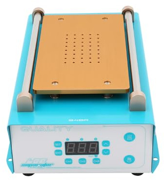 Macchina separatore display LCD, 400 W, piastra riscaldante PTC per la riparazione dello smartphone, 7 pollici, macchina separatrice per la riparazione dello schermo con indicatore di temperatura 0