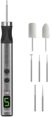 Gravierstift Kabellose 5-Geschwindigkeit Gravurwerkzeuge