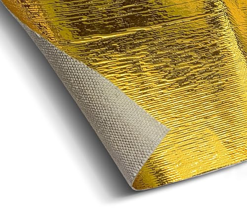 Design Engineering 010919 Heat Screen GOLD Non-Adhesive Reflective Heat Protection up to 800°F, 24 x 24