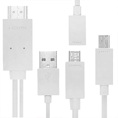 Cable MHL Micro USB al Adaptador de HDMI de 5 Pines + Adaptador de 11 Pines para teléfonos Inteligentes y tabletas de para Huawei, para Sony, para Samsung, para ZTE con Soporte MHL