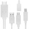 Cable MHL Micro USB al Adaptador de HDMI de 5 Pines + Adaptador de 11 Pines para teléfonos Inteligentes y tabletas de para Huawei, para Sony, para Samsung, para ZTE con Soporte MHL