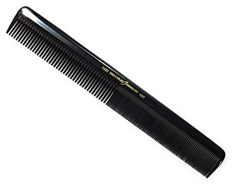 Hercules Sägemann 1637-480 Profi Haarschneidekamm Naturkautschuk Haarkamm mit 2 Zahnungen grob + fein - 8,5 Zoll - Universal-Kamm