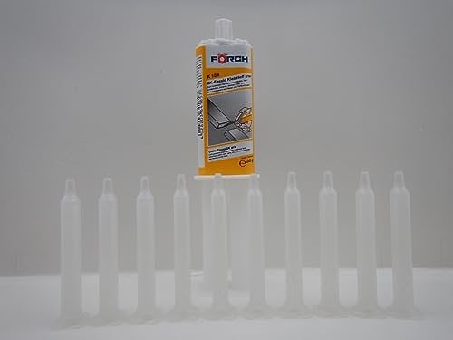 FÖRCH FLÜSSIGMETALL 2K EPOXID KLEBSTOFF K154 KLEBER ZWEIKOMPONENTEN 30g Inkl. 10 MISCHER (1)