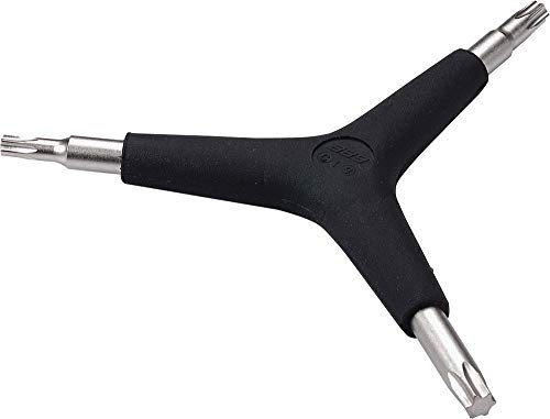 Bbb Cycling Bike Combination Set Hex and Torx Key Portable Triple Repair Star 3-in-1 Bicycle Tool 4-5mm BTL-28C Kit d'outils de réparation 3 en 1 pour vélo-Clé hexagonale étoile-4-5 mm Mixte