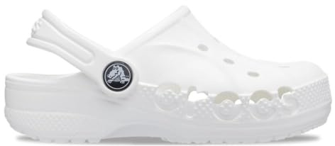 Crocs Unisex Kinder Baya Clog K Holzschuh, Weiß, 33/34 EU
