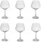 Table Passion - Coffret de 6 verres à pied dégustation Graphik 58 cl