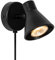 Nordlux 45761003 Eik Wandleuchte, schwarz matt
