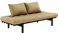 Karup Design, Pace Daybed, Daybed, Rahmen: Schwarz lackiert, Matratze: Wheat beige
