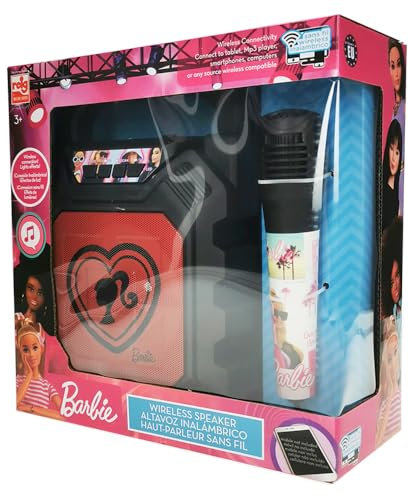 REIG 4420 Bafle mit Mikrofon Barbie