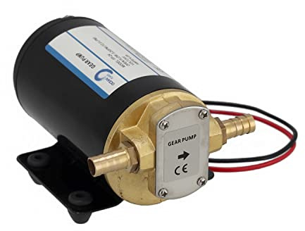 wellenshop Zahnradpumpe/Ölpumpe, 12/24 V, 12 l/min, selbstansaugend, Ölabsaugpumpe Größe 12 Volt