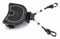 CAM V350 - Tavola per passeggino o carrozzina, universale, pratica e compatta, pieghevole, con ruote, staccabile, pedana in piedi, aliante, compatibile fino a 15 mesi - 25 kg, colore: nero