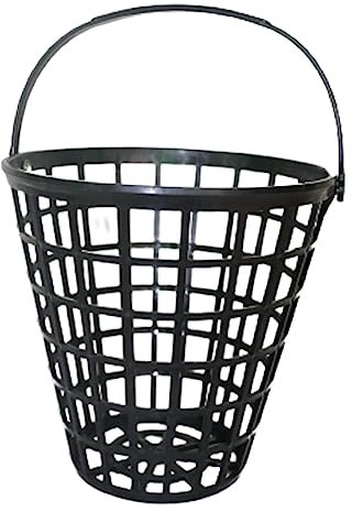 kowaku Golfball-Korb, Aufbewahrungsorganisator, Golfball-Behälter, Golf-Range-Eimer zum Üben, 22x22x12,5cm