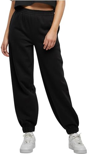 Build Your Brand Damen Hose Ladies High Waist Ballon Sweat Pants Black 4XL