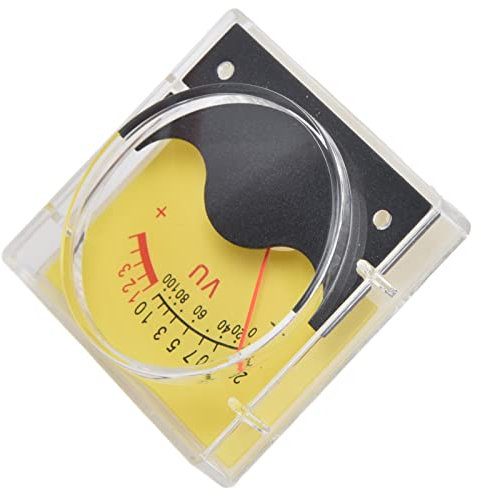 VU-Meter, VU-Pegelmesser TS-R36W 500uA Zeiger Digital DB Röhrenverstärkermesser Audio-Lautstärkemesser Leistungsmesser, Schall- und Geräuschmesser