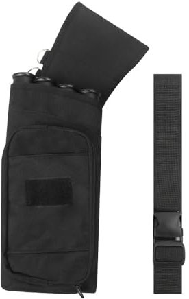 MiOYOOW Pfeilköcher für Bogenschießen, Bogenköcher, Wasserdichter Hüftköcher, Verstellbarer Pfeilköcher mit 4 Röhren für 30–40 Pfeile