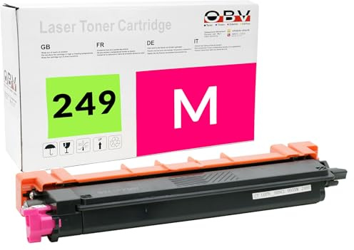 OBV Kompatibel Toner ersetzt Brother 249 TN-249M für HL-L8230cdw HL-L8240cdw MFC-L8340cdw MFC-L8390cdw - Magenta