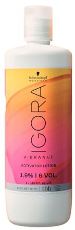 Schwarzkopf Igora Vibrance Activator Lotion 1,9% 6 Vol 1000ml - oxígeno