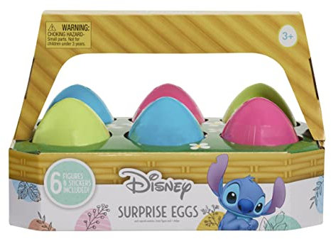 Just Play Disney Stitch-Adventskalender, 24-teilig, 3,8 cm große Sammelfiguren, Spielzeug für Kinder, Mädchen und Jungen ab 5 Jahren