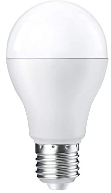 2PCS/lot E27 LED Light Bulb with Motion Sensor Smart Light Radar Sensor 7W (Replaces 50 W Sensor Bulb Energy Saving Lamp for Stairs/Garden Balcony Garage Lounge Hallway Cellar Outlet White [Energy