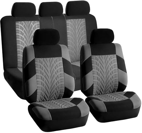 Valcla Auto Sitzbezüge Set für VW T-Cross T-ROC T-ROC Sport Caravelle Sharan 2000-2023 2024, Autositzbezüge Universal 9-teilig, Wasserdicht Atmungsaktiv, Auto Zubehör Sitzbezüge Komplettset