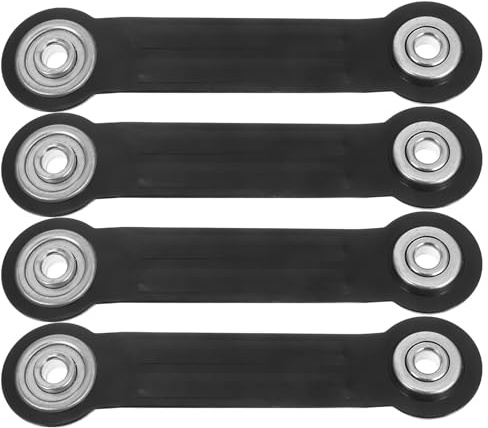 CONGARTENO 4pcs Patio Swing Bearing Arm Brackets Weatherproof Furniture Glider Replacement Hardware with Mounting Holes Reduced Friction Rocker Arm for Outdoor Garden Bench Gliders