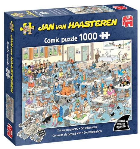 Puzzle: Die Katzenshow (Janvan Haasteren) (1000 Teile)