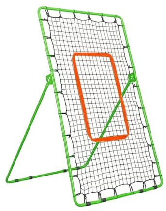Baseball Rebounder Netz Baseball-Übungsnetz, verstellbares Übungsziel, Pitchback-Softball-Übungsnetz for das Training im Hinterhof, Schlagen, Volleyball, Fangen Tragbar(Green)