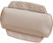 Spirella Badewannenkissen Alaska Taupe mit 8 Saugnäpfen antibakteriell, rutschhemmend 23 x 32 cm waschbar, Made in Germany