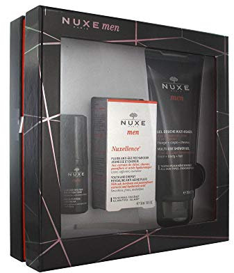 NUXE Uomo Contorno Occhi + Nuxellence Fluido Anti-Eta' + Gel Doccia