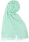 PB-SOAR Damen Herren XXL Einfarbiger Schal für Winter, Schals Winterschal Damenschal Halstuch Pashmina Stola mit Fransen, 18 Farben auswählbar (Mintgrün)