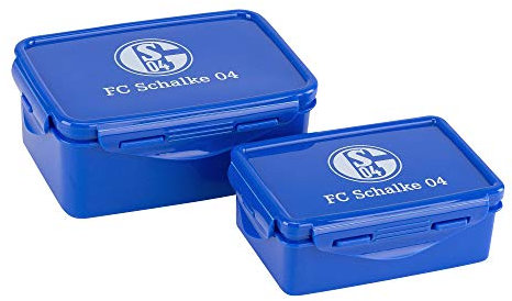 FC Schalke 04 Brotdosen Set (one Size, blau)