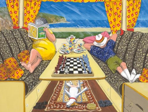 All Jigsaw Puzzles AJP13015 Smart Move-The Camping Collection-TRAI Hiscock Puzzle 500 Teile