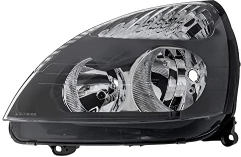 Scheinwerfer Hauptscheinwerfer Frontscheinwerfer links Halogen H1 chrom mit Lampenträger ohne Glühlampe für Model Clio II BB_ CB_ SB0/1/2_