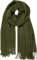 Caspar SC506 weicher warmer Unisex XL Schal einfarbig, Farbe:oliv grün, Größe:Einheitsgröße