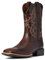 ARIAT Stivali sportivi Cow Country Western, da uomo, Cusco Brown, 45.5 EU Larga
