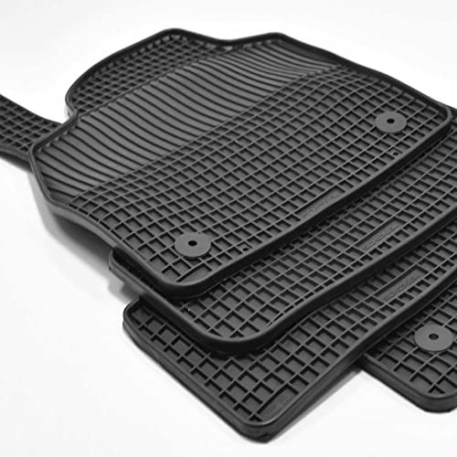 Mattenprofis Gummimatten Gummifussmatten kompatibel mit Skoda Fabia 4 IV ab Bj. 2021