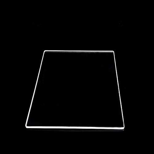 Piezas de la Impresora- 250x210x3mm Placa de compilación de Vidrio de borosilicato para Prusa/Mendel/Reprap Impresora 3D Cama de Cristal (250x210x3mm Cuadrado) (Size : 2pcs)